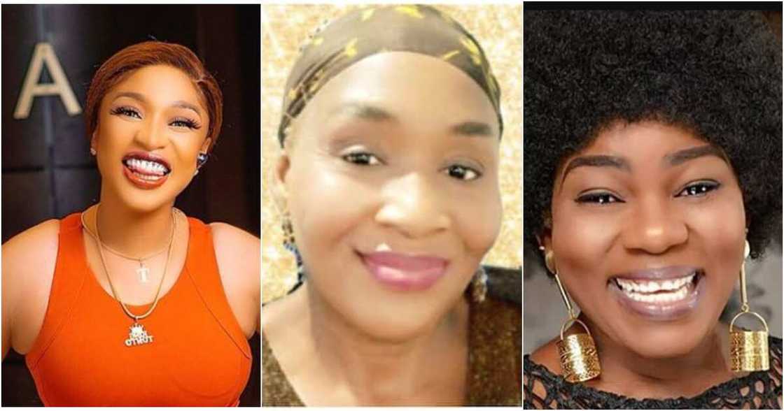 Kemi Olunloyo, Tonto Dikeh, Ada Ameh, Toun