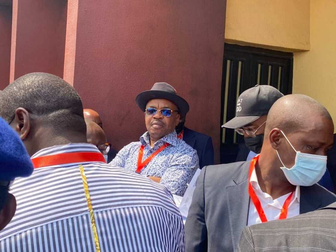 Emmanuel Udom is overseeing the exercise. Emmanuel Udom is overseeing the exercise.