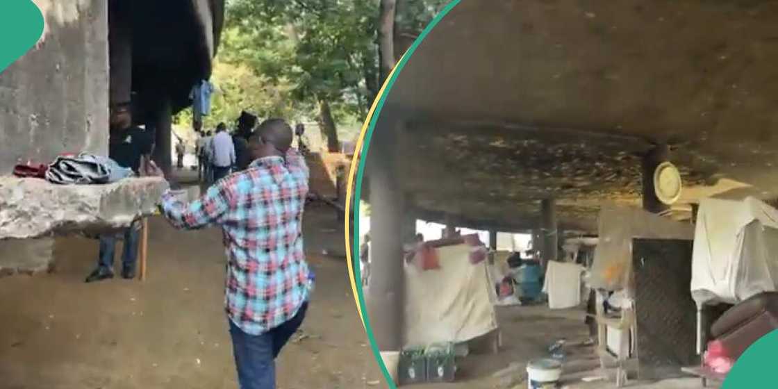 Lagos under bridge landlord speaks on collecting N250,000 from tenants