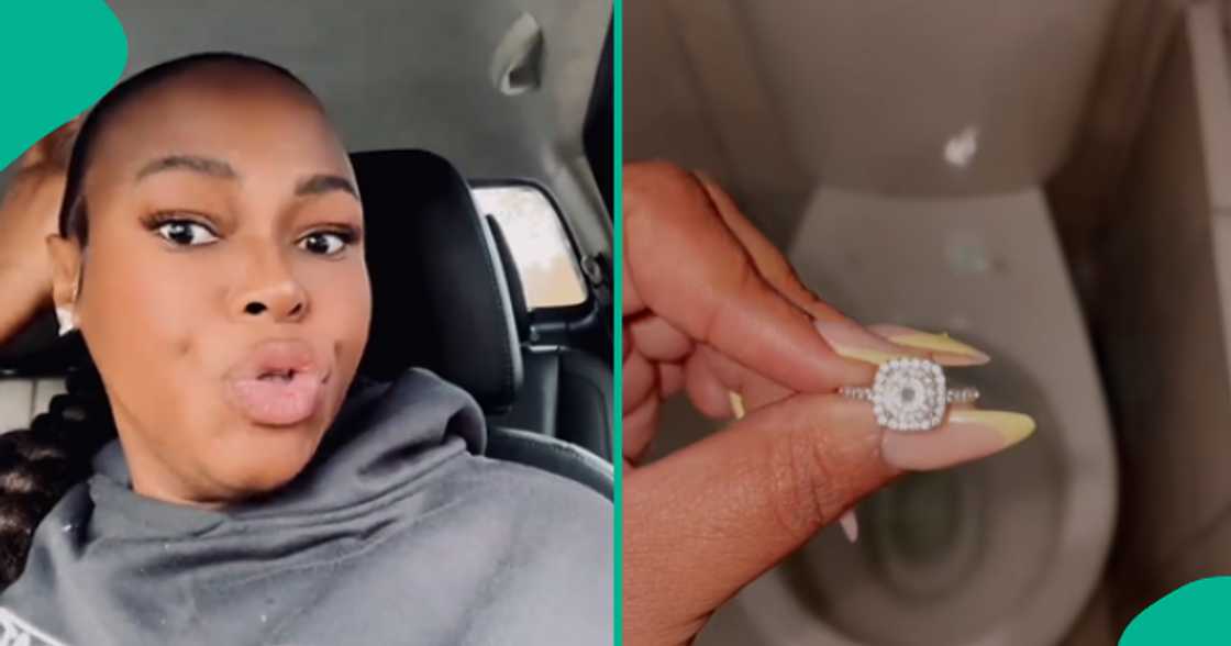 Woman finally quits her abusive relationship, trashes her ring. Woman finally quits her abusive relationship, trashes her ring.