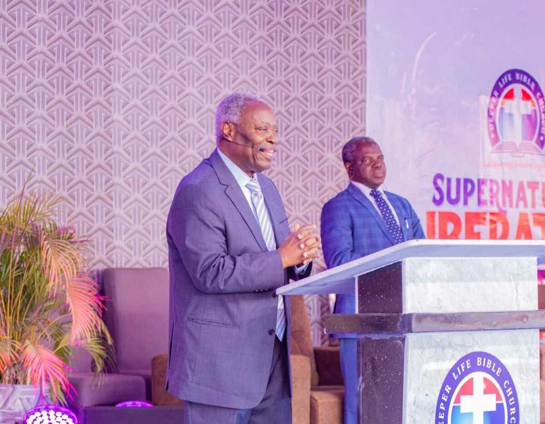 Pastor W F Kumuyi of Deeper Life Pastor W F Kumuyi of Deeper Life