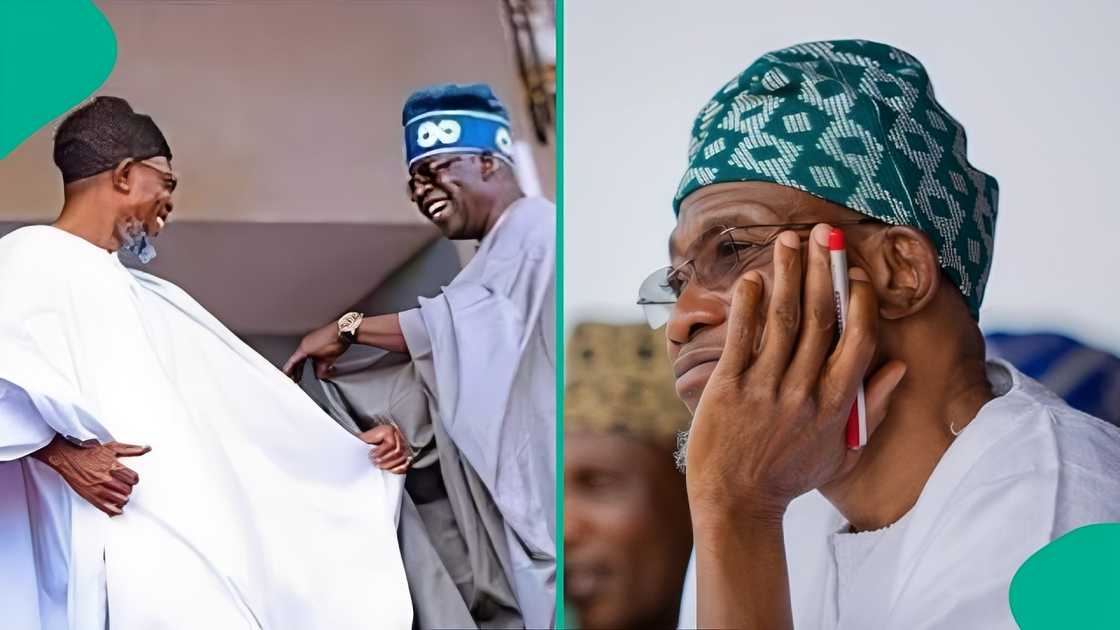 Political betrayal captured in the story of Rauf Aregbesola breaking from Tinubu’s camp. Political betrayal captured in the story of Rauf Aregbesola breaking from Tinubu’s camp.