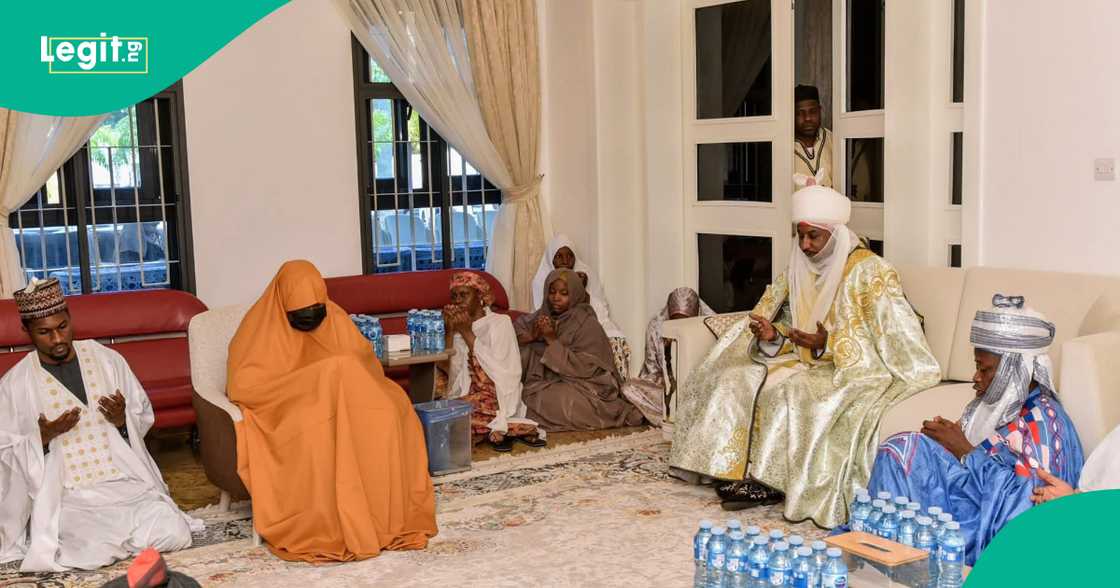 Sanusi II ya ziyarci gidan Buhari