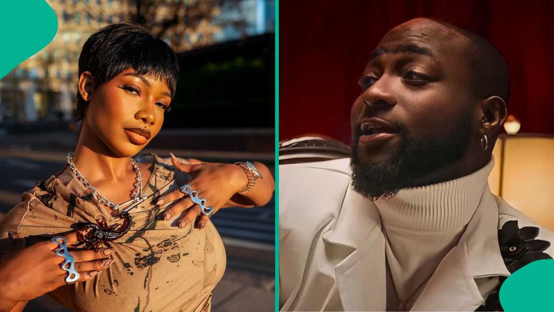 Tacha removes her tattoo of Davido.