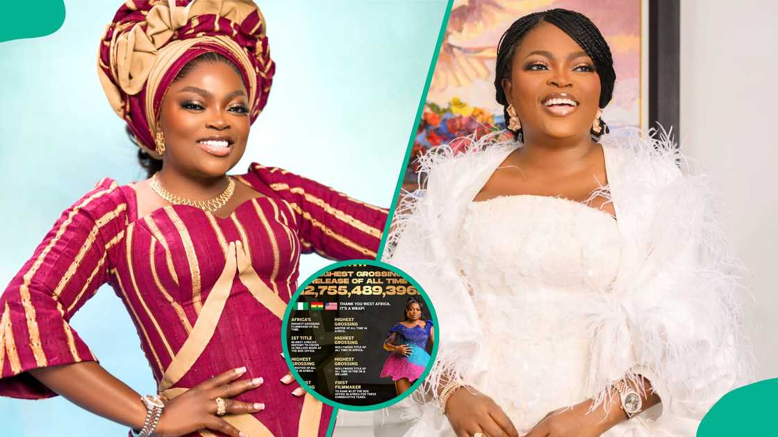 Funke Akindele's Behind The Scenes earns £159,000 in UK and Ireland, breaks Nollywood record in US and Canada with $249k Funke Akindele's Behind The Scenes earns £159,000 in UK and Ireland, breaks Nollywood record in US and Canada with $249k