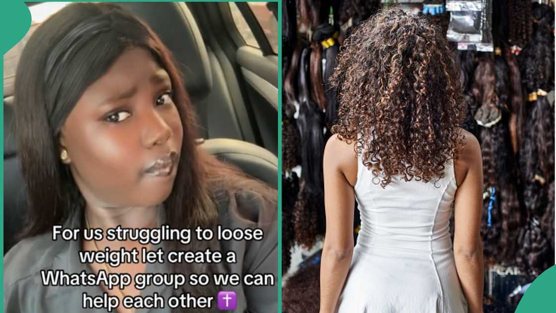 Reactions as lady shows hair married man bought for her, laments Reactions as lady shows hair married man bought for her, laments