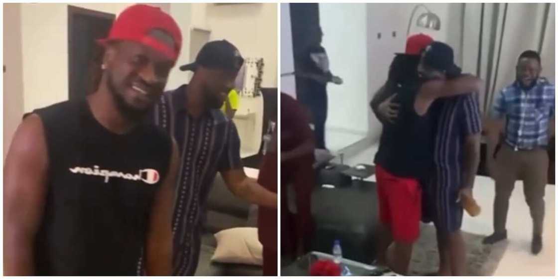 PSquare brothers reunite in heartwarming video PSquare brothers reunite in heartwarming video