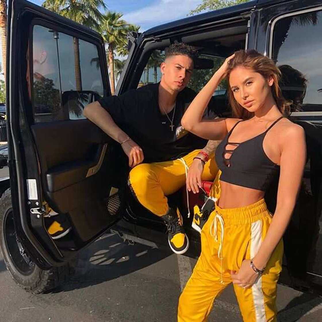 Austin McBroom and Catherine Paiz Austin McBroom and Catherine Paiz