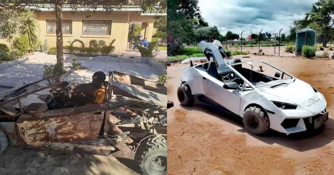 21 Year Old Limpopo Man Builds Lambo, Leaves Internet Stunned 21 Year Old Limpopo Man Builds Lambo, Leaves Internet Stunned