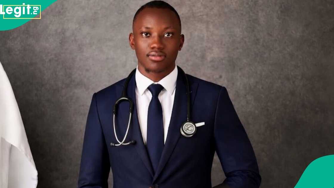A Nigerian university graduate has shared how he became a doctor at 23 after seven years of setbacks.