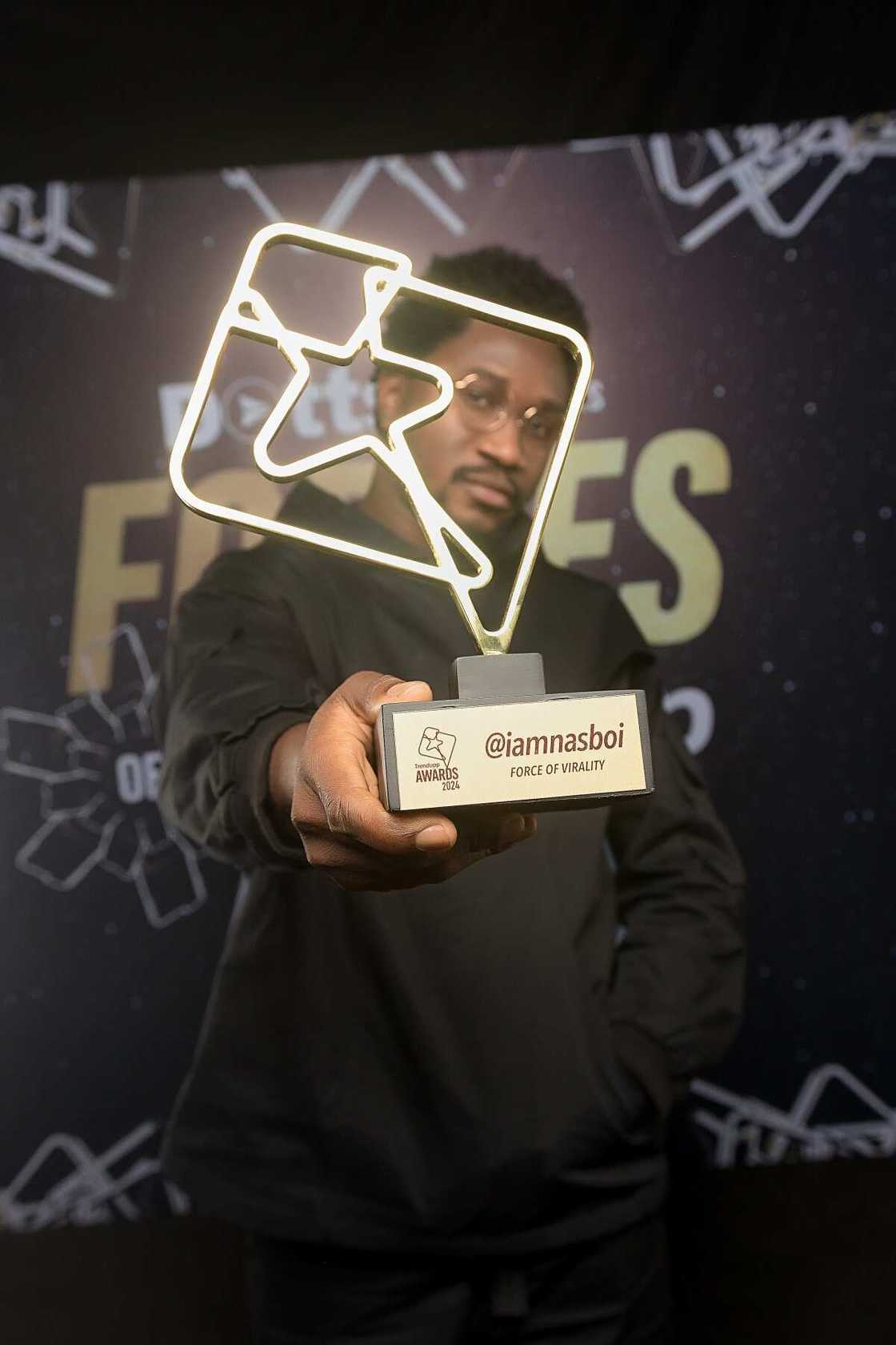 Nasboi, The Force of Virality Award, Trendupp Awards 2024 Nasboi, The Force of Virality Award, Trendupp Awards 2024