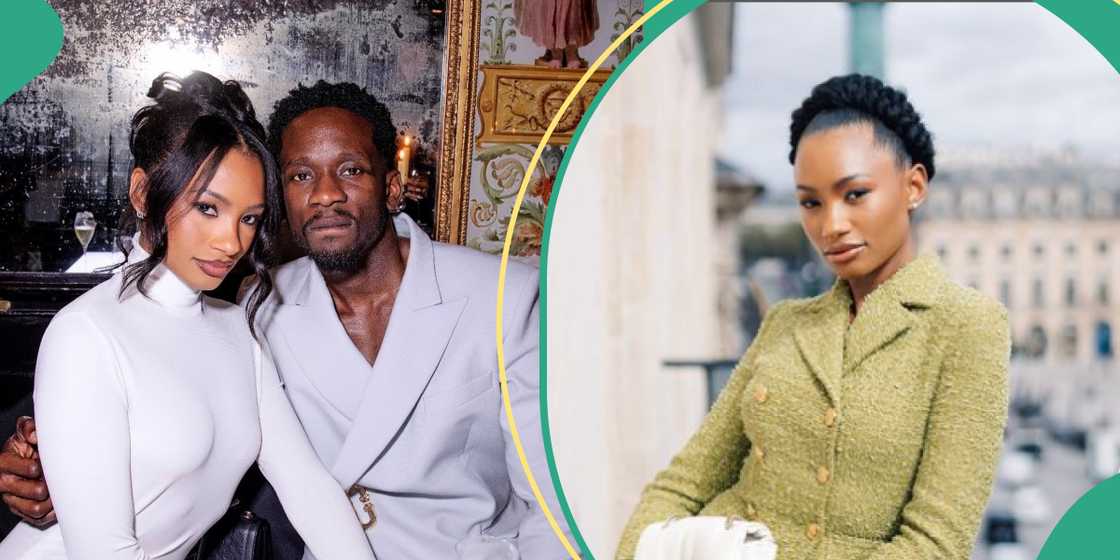 Temi Otedola and Mr Eazi Temi Otedola and Mr Eazi