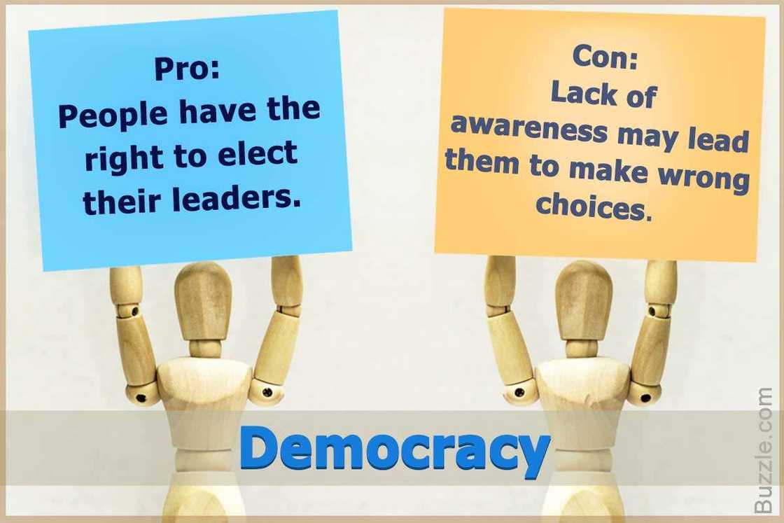 Pros and cons of democracy Pros and cons of democracy