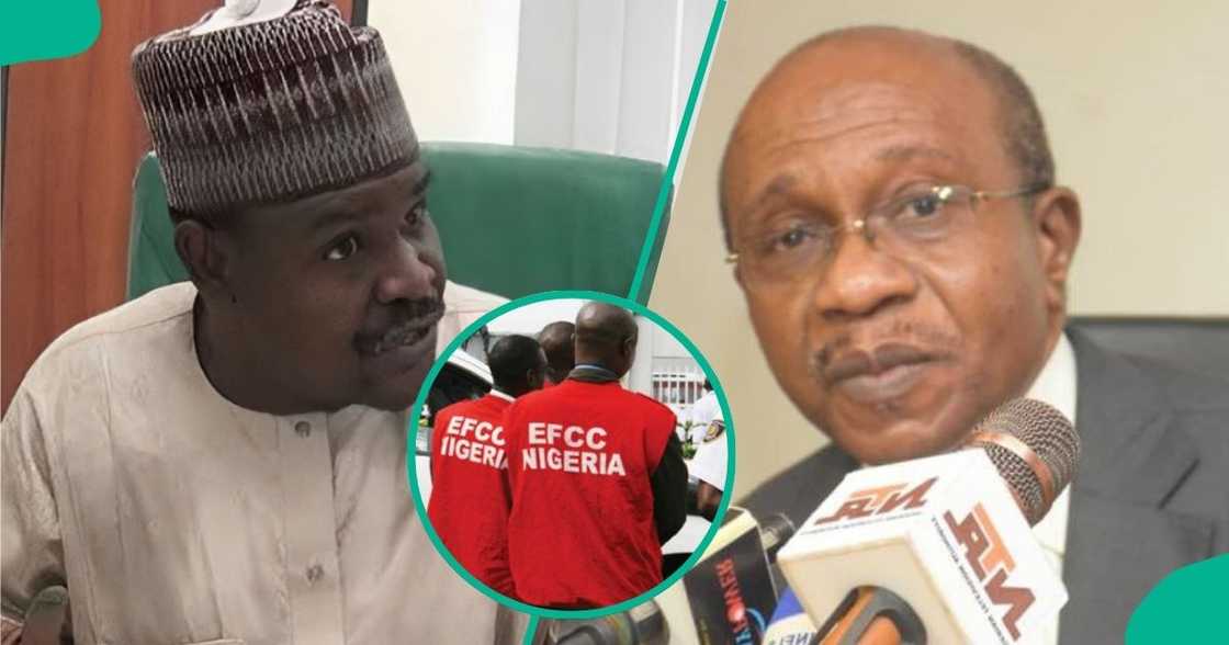 The Economic and Financial Crimes Commission (EFCC) has taken former lawmaker Gudaji Kazaure into custody. The Economic and Financial Crimes Commission (EFCC) has taken former lawmaker Gudaji Kazaure into custody.