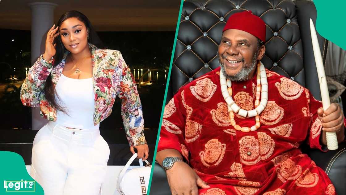 Peggy Ovire reveals what stands out about Pete Edochie during their first meeting