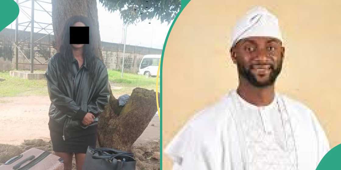 Lagos Rescue Team attends to the mentally unstable woman after distress call.