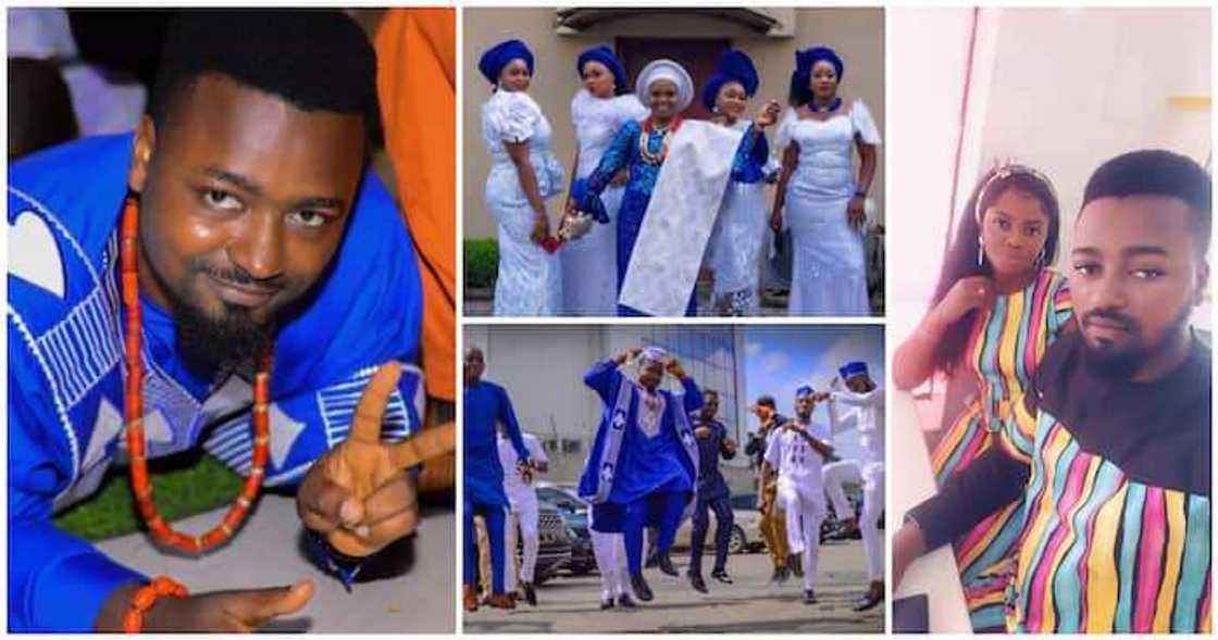 Katin gayyata 20 muka buga, mun samu 500k, Amarya da angon da suka yi karamin biki Katin gayyata 20 muka buga, mun samu 500k, Amarya da angon da suka yi karamin biki