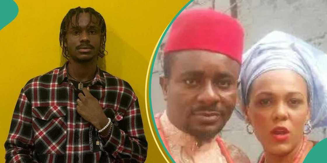 A new video of Emeka Ike's son and his mother with Chude A new video of Emeka Ike's son and his mother with Chude