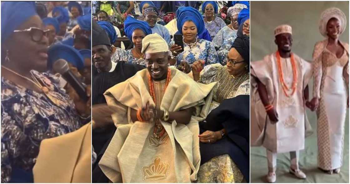 MI Abaga on his traditional wedding day MI Abaga on his traditional wedding day