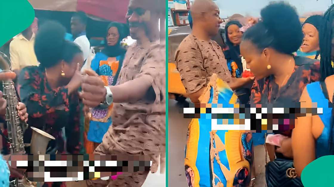 Husband working as tricycle rider celebrated by wife