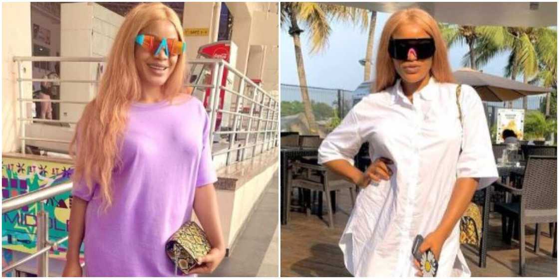 Actress Uche Ogbodo does teeth whitening after doing BBL. Actress Uche Ogbodo does teeth whitening after doing BBL.