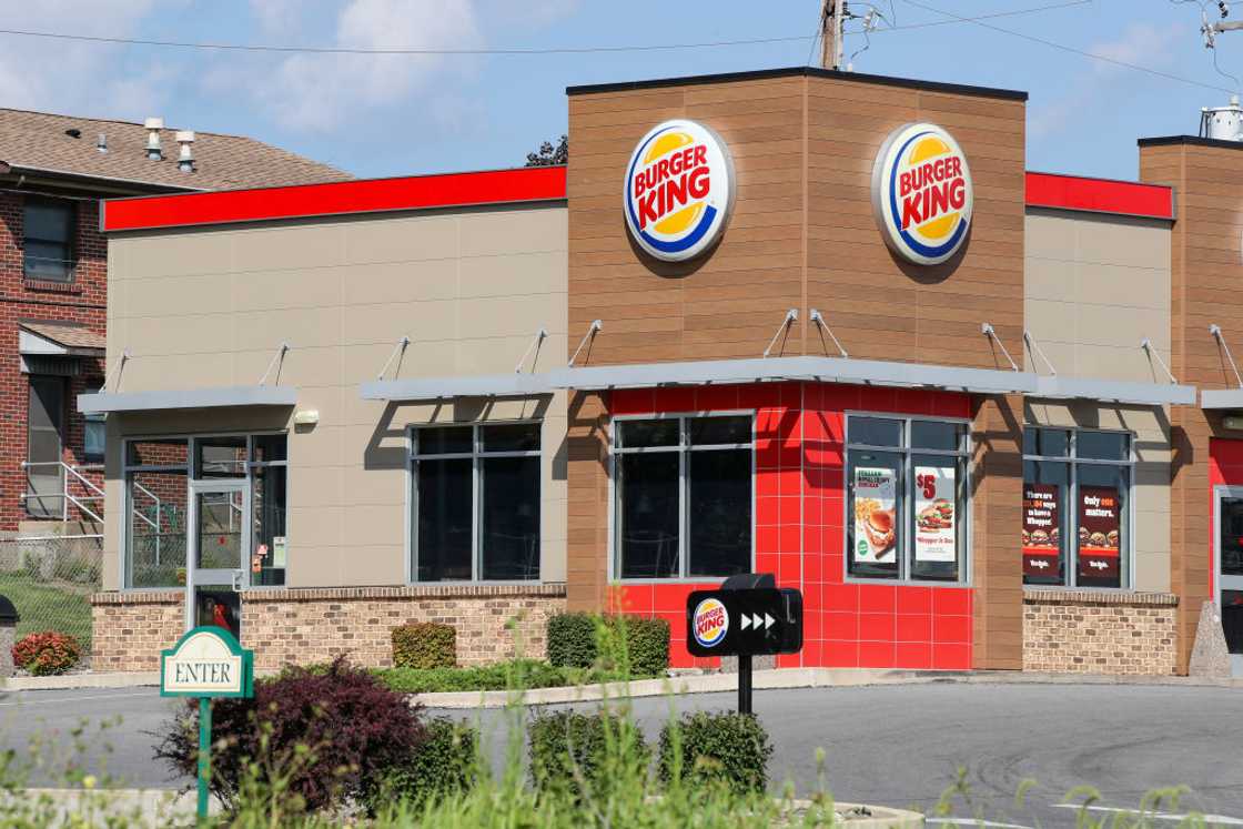 An exterior view of Burger King, a fast food restaurant branch in Danville.