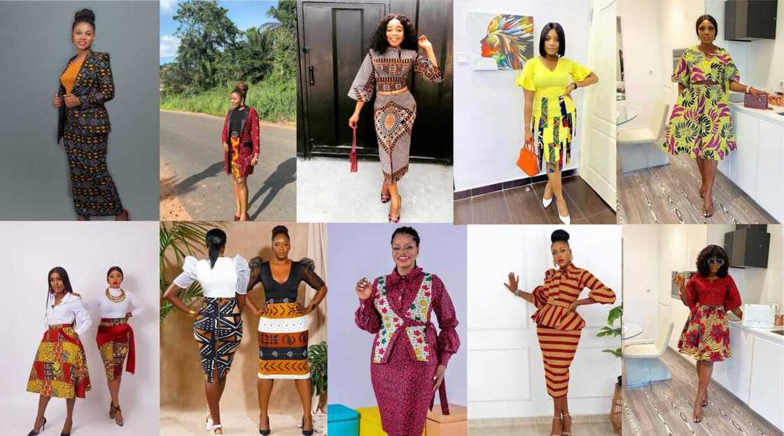 simple ankara skirt and blouse styles simple ankara skirt and blouse styles