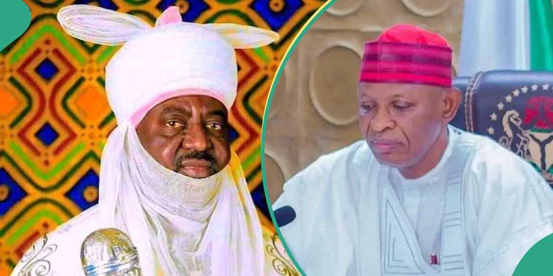 Aminu Ado Bayero da Abba Kabir Yusuf. Aminu Ado Bayero da Abba Kabir Yusuf.