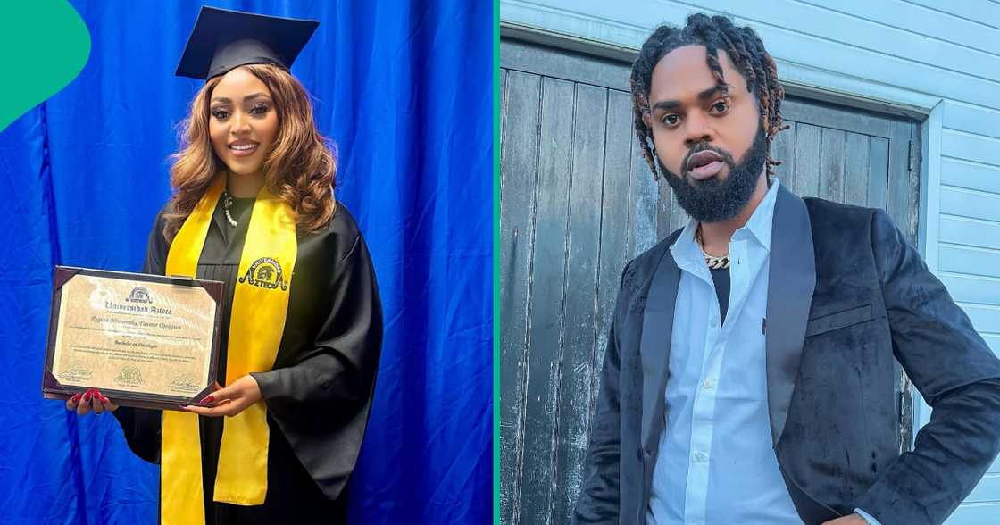 Regina Daniels' brother defends her.