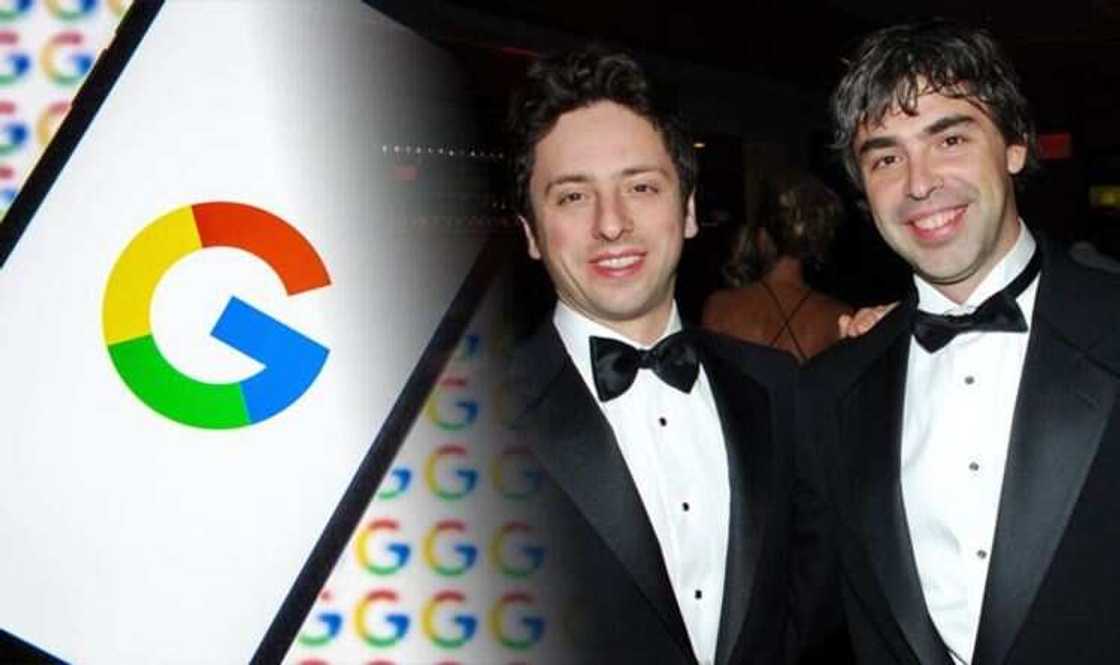 Google founders, Sergey Brin, Larry Page