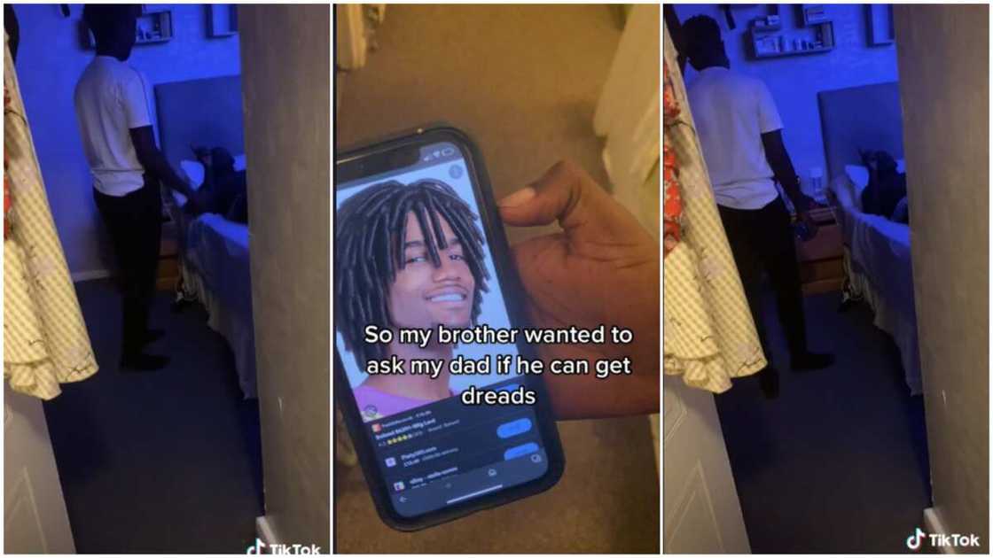 Hairstyle among young Africans/a Christian home. Hairstyle among young Africans/a Christian home.