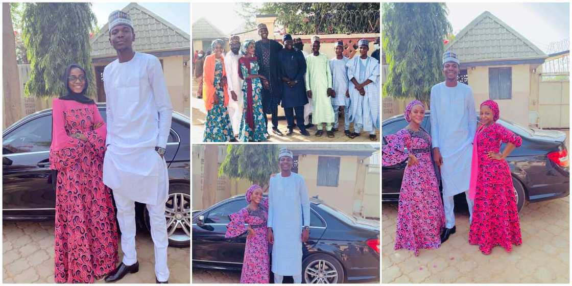 Nigerian Man Stuns Social Media With His 'Giant' Height, Many Say They Wouldn't Take Photos With Him Nigerian Man Stuns Social Media With His 'Giant' Height, Many Say They Wouldn't Take Photos With Him