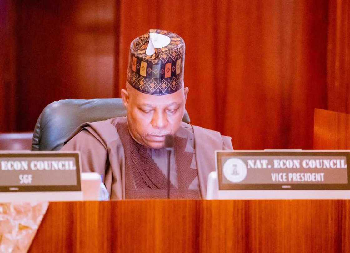 Mataimakin shugaban kasa, Kashim Shettima. Mataimakin shugaban kasa, Kashim Shettima.