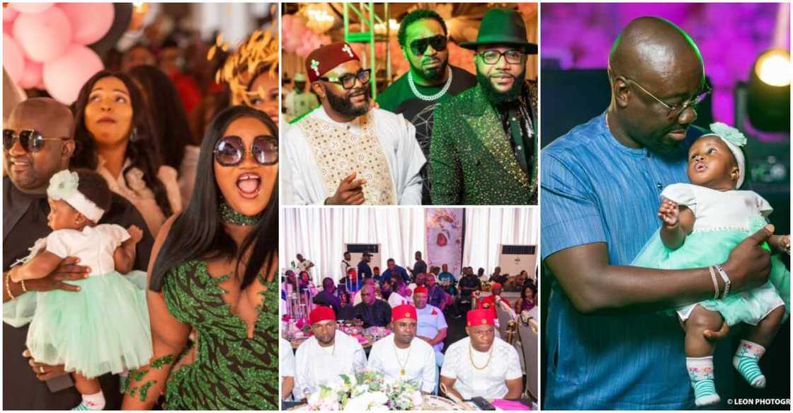 Abig throws lavish dedication for baby Abig throws lavish dedication for baby