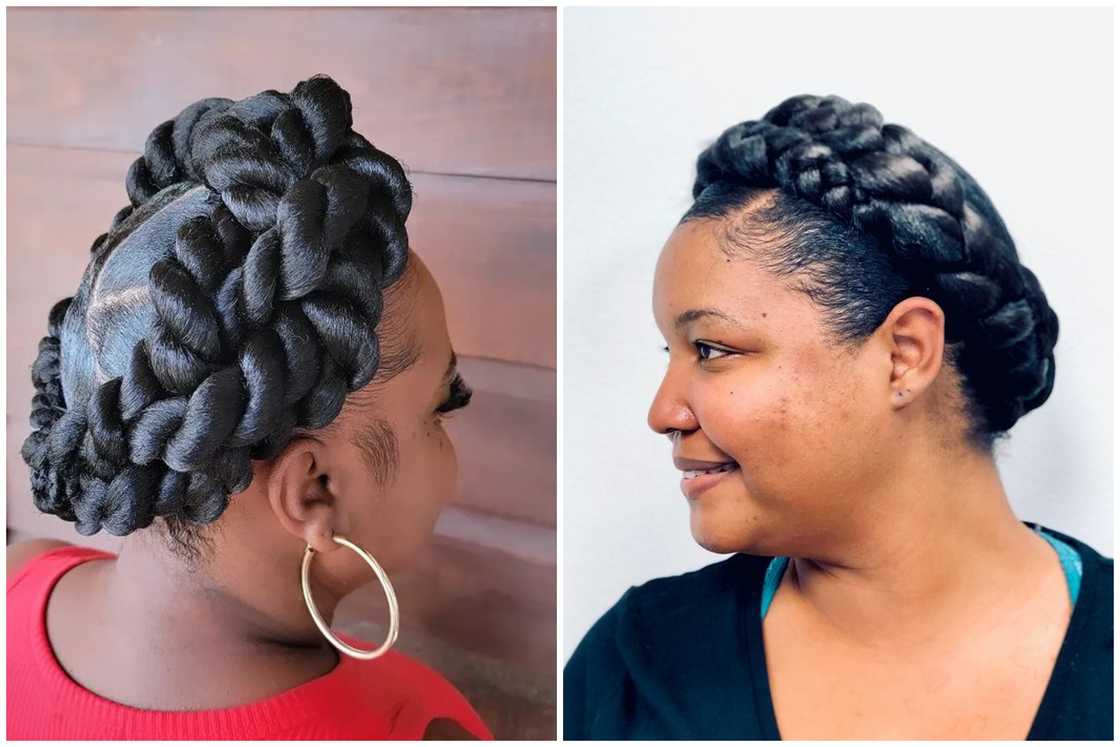 Halo braid Halo braid