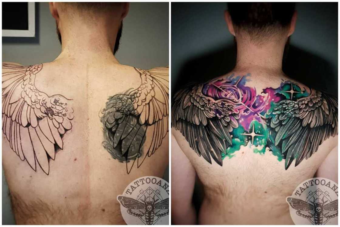 Tattoo cover-up ideas