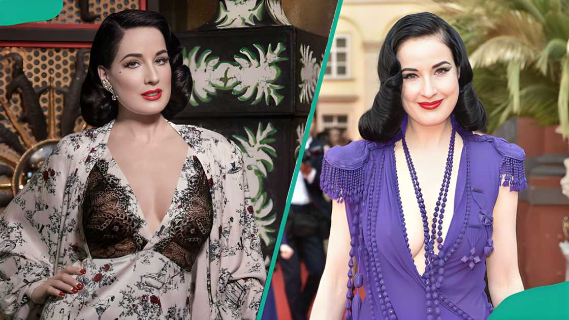 Von Teese at separate events Von Teese at separate events