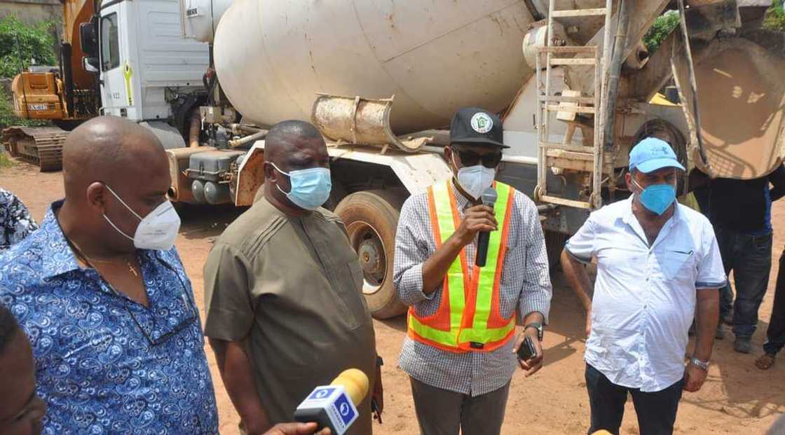 Enugu govt commences 1st flyover bridge project located at Nike Lake/T-Junction Enugu govt commences 1st flyover bridge project located at Nike Lake/T-Junction