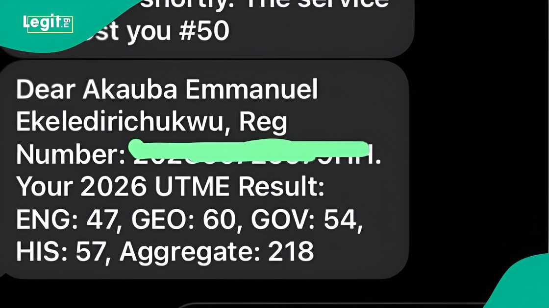 Man posts 2026 UTME scores after writing JAMB exam for the first time Man posts 2026 UTME scores after writing JAMB exam for the first time