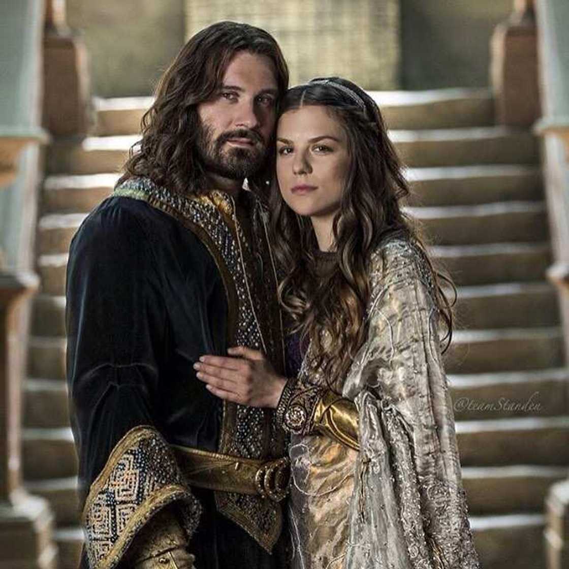 Morgane Polanski et Clive Standen Morgane Polanski et Clive Standen