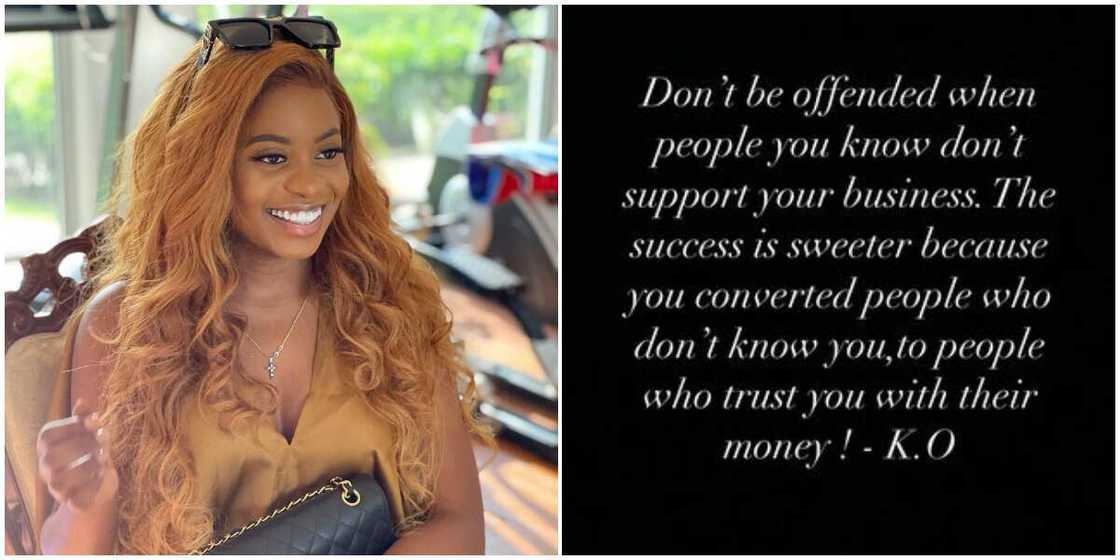 Don't be offended when people you know don't support your business, kiki Osinbajo writes Don't be offended when people you know don't support your business, kiki Osinbajo writes