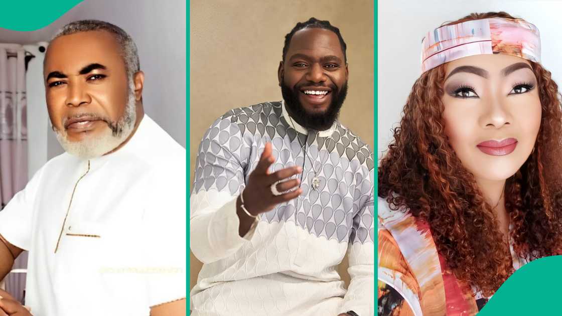 Zack Orji, others who preach on pulpit. Zack Orji, others who preach on pulpit.