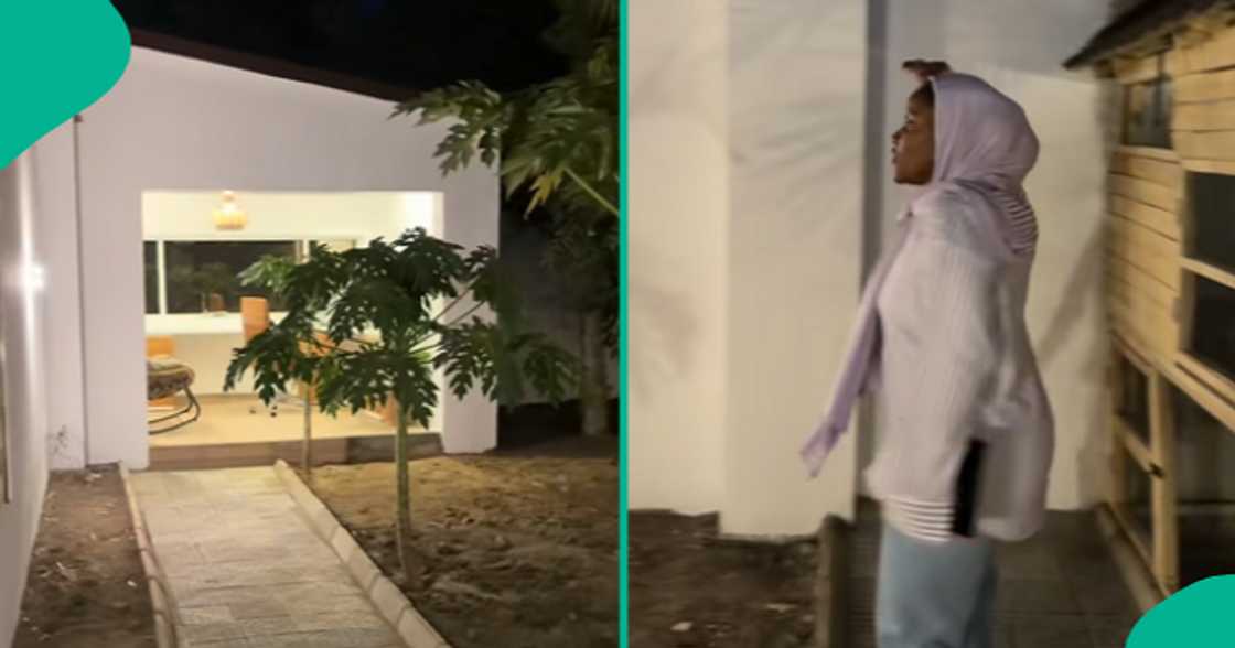 Nigerian man buys land land just to surprise his wife with a garden.