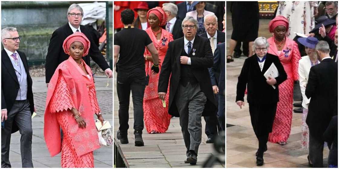 Nigerian woman Eva Omaghomi stuns many at King Charles III's coronation, Nigerian woman Eva Omaghomi glammed in Yoruba attire at King Charles III's coronation Nigerian woman Eva Omaghomi stuns many at King Charles III's coronation, Nigerian woman Eva Omaghomi glammed in Yoruba attire at King Charles III's coronation