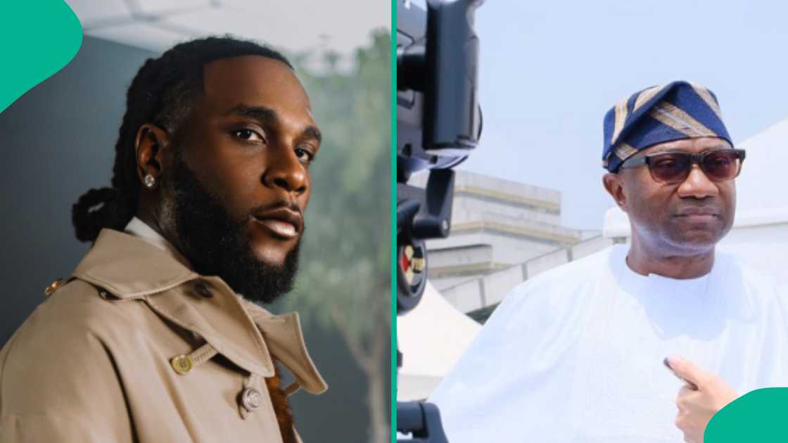 Burna Boy holds meeting with Femi Otedola