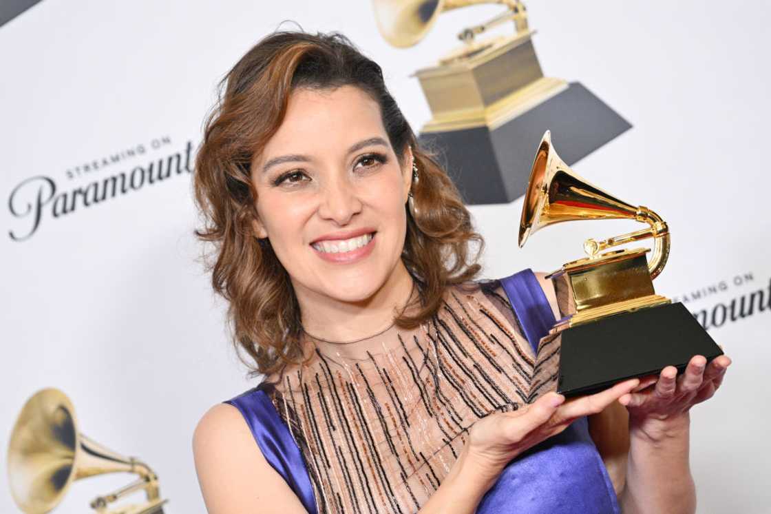 Gaby Moreno at an award ceremony in Los Angeles, California Gaby Moreno at an award ceremony in Los Angeles, California