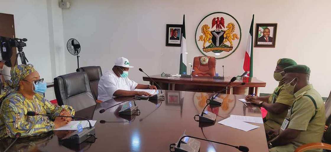 Immigration Boss, Others Hail Ugwuanyi on Peace, Development, Support to Security Agencies Immigration Boss, Others Hail Ugwuanyi on Peace, Development, Support to Security Agencies