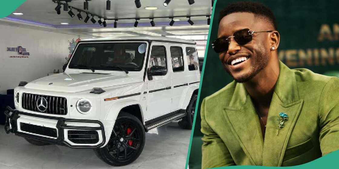 Singer Chike buys brand new G-Wagon. Singer Chike buys brand new G-Wagon.