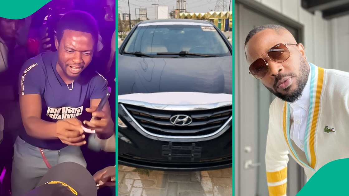 Tunde Ednut announces the winners of his birthday car gifts