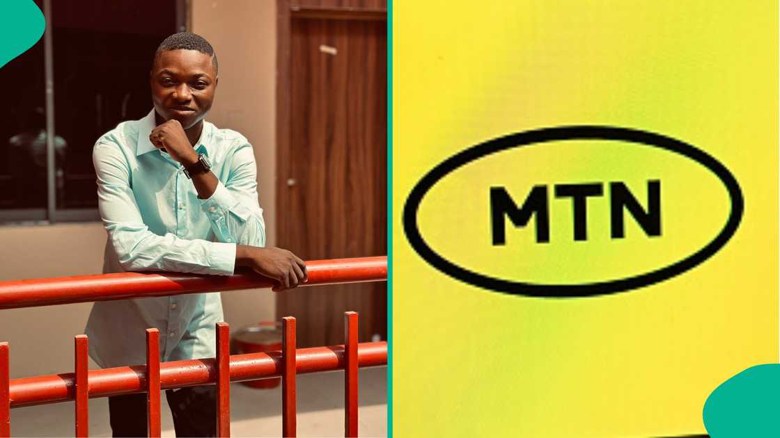 A civil engineering student goes viral after displaying dividend MTN paid him A civil engineering student goes viral after displaying dividend MTN paid him